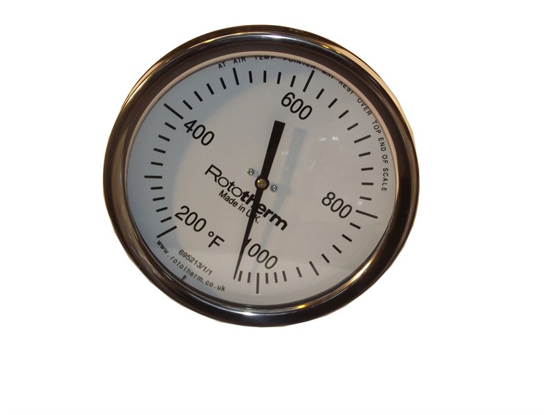 Thermometer 100mm Dial 100-550°C